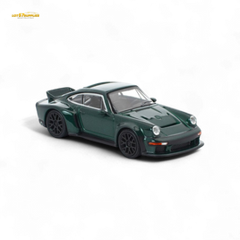 (Pre-Order) PopRace Singer DLS Turbo (Road) Green 1:64
