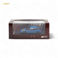 Motorhelix Honda Civic EK9 Blue 1:64