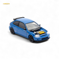 Motorhelix Honda Civic EK9 Blue 1:64