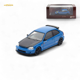Motorhelix Honda Civic EK9 Blue 1:64
