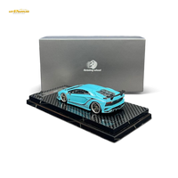 Rotating Wheel Lamborghini Aventador S Pearl Blue 1:64