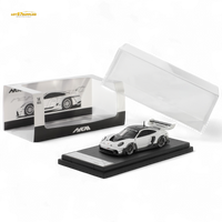 HKM Porsche 911 GT3 R Rennsport White Carbon Hood 1:64