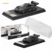 HKM Porsche 911 GT3 R Rennsport Full Carbon Black 1:64