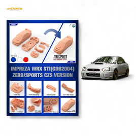 (Pre-Order) Fuji Impreza WRX STi Blobeye White 1:64