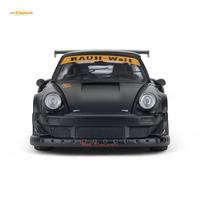 Model Model Porsche RWB 993 Stella Artois #44 Matte Black 1:64