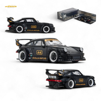 Model Model Porsche RWB 993 Stella Artois #44 Matte Black 1:64