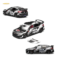 Motorhelix Civic Type R FL5 Black HKS 1:64