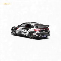 Motorhelix Civic Type R FL5 Black HKS 1:64
