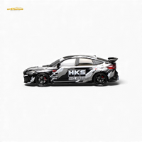 Motorhelix Civic Type R FL5 Black HKS 1:64