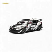 Motorhelix Civic Type R FL5 Black HKS 1:64