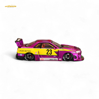 Street Weapon LBWK ER34 Chromed Purple Special Edition 1:64