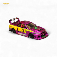 Street Weapon LBWK ER34 Chromed Purple Special Edition 1:64