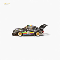 Street Weapon RWB 993 Matte Black Apple Livery 1:64