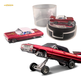 Fine Works64 Chevrolet Impala - Transparent Red Luxury - 1:64