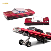 Fine Works64 Chevrolet Impala Transparent Red 1:64