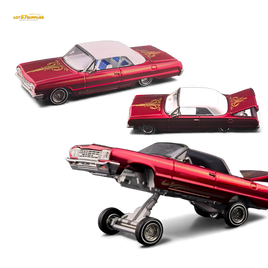 Fine Works64 Chevrolet Impala Transparent Red 1:64