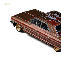 MK Miniatures Cadillac Diwei Metallic Red Copper 1:64
