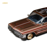 MK Miniatures Cadillac Diwei Metallic Red Copper 1:64