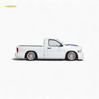 GCD Dodge RAM SRT-10 White Blue Stripe 1:64