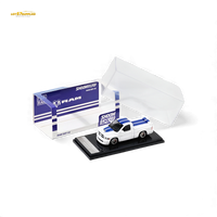 GCD Dodge RAM SRT-10 White Blue Stripe 1:64