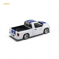 GCD Dodge RAM SRT-10 White Blue Stripe 1:64