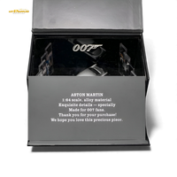 (Pre-Order) Aston Martin DB5 High Gloss Silver 1:64