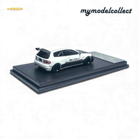 (Pre-Order) MC Civic EG6 Fujiwara Tofu Shop White Carbon 1:64