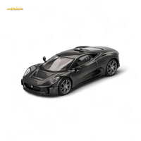 Mini-GT Jaguar C-X75 Test Car Carbon Fiber 1:64