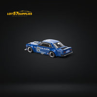 (Pre-Order) PopRace Skyline GT-R V8 Drift (Hakosuka) Calsonic Blue 1:64