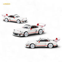 Pop Race Porsche Singer DLS Turbo White 1:64