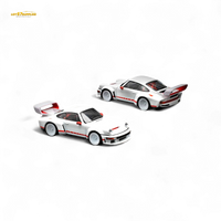 Pop Race Porsche Singer DLS Turbo White 1:64