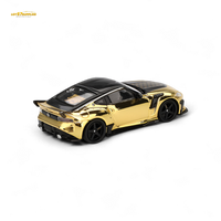 Mini-GT Nissan Z VeilSide FZ400 Gold Chrome LHD 1:64