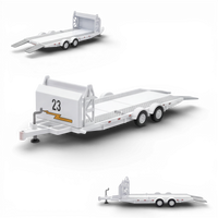 Aurora Model Car Towing Trailer 1:64