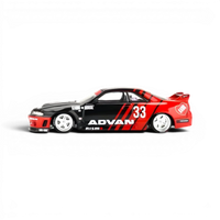 Mini-GT x KAIDO Nissan Skyline GT-R R33 Kaido Works ADVAN 1:64