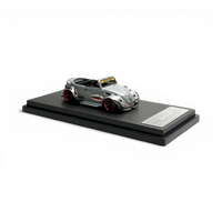 HKM Model VW Beetle Convertible Grey Shark Mouth 1:64
