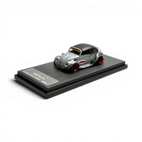 HKM Model VW Beetle Convertible Grey Shark Mouth 1:64
