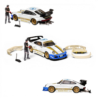 Star Model Porsche RWB 930 GT Wing NFS White Livery 1:64