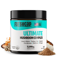 Organic Mushroom Extract Powder Blend