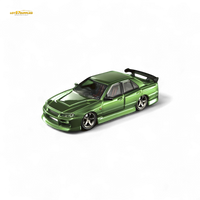 Mortal ER34 Skyline Uras Transparent Metallic Green 1:64