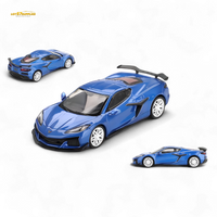 Mini-GT Chevrolet Corvette Z06 2023 Elkhart Lake Blue 1:64