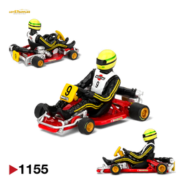 (Pre-Order) Mini GT Senna Kart Formula K #9 1:64