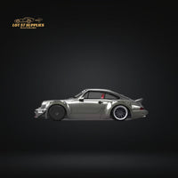 AuroraModel Porsche RWB 964 Liquid Silver Ducktail 1:64