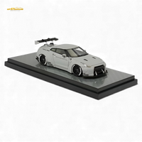 404ERROR LB-Works Nissan Skyline GT-R R35 Fighter Grey 1:64