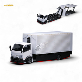 MicroTurbo Hino 300 Custom Wing Truck 1:64