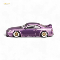 Inno64 Nissan Skyline GT-R R33 Pandem Rocket Bunny Purple 1:64