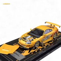 YM Model Toyota Supra JZA80 Paul Walker Tribute 1:64