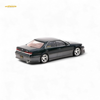 Tarmac Works VERTEX Toyota Mark II JZX100 Dark Green Metallic 1:64