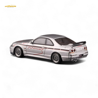 Inno64 Nissan Skyline GT-R R33 "Tuned by Mine's" Silver 1:64