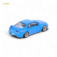 Inno64 Nissan Skyline GT-R R33 Pandem Rocket Bunny Blue 1:64
