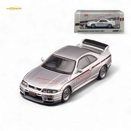 Inno64 Nissan Skyline GT-R R33 "Tuned by Mine's" Silver 1:64